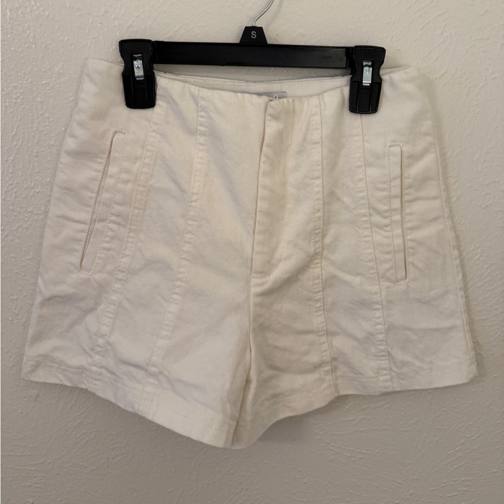 Zara Tailored Denim Shorts